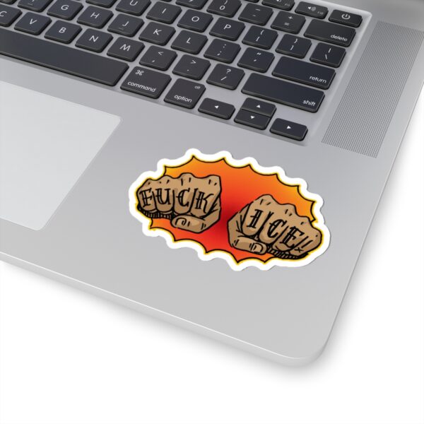 F*** Ice Fists Ice Kiss-Cut Stickers - Image 5