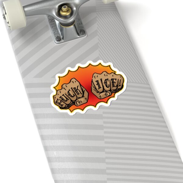 F*** Ice Fists Ice Kiss-Cut Stickers - Image 8