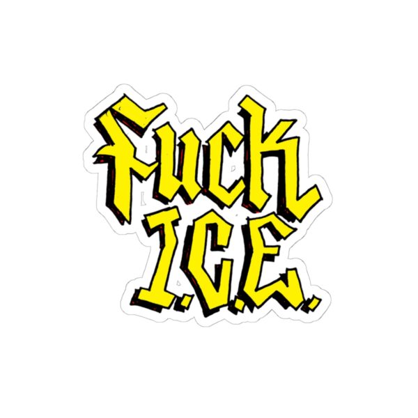 F*** ICE Kiss-Cut Stickers - Image 7