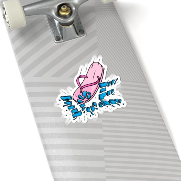 Pink Chancla Shaped Sticker - Image 8