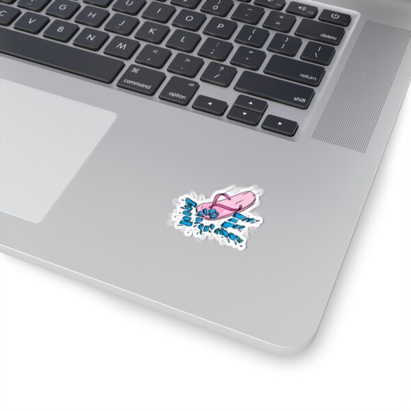 Pink Chancla Shaped Sticker - Image 11