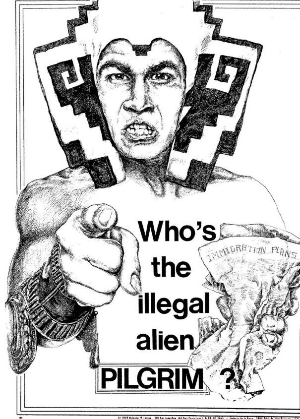Who's the Illegal Alien, Pilgrim