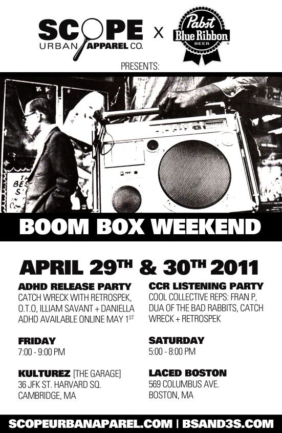 Boom Box Weekend