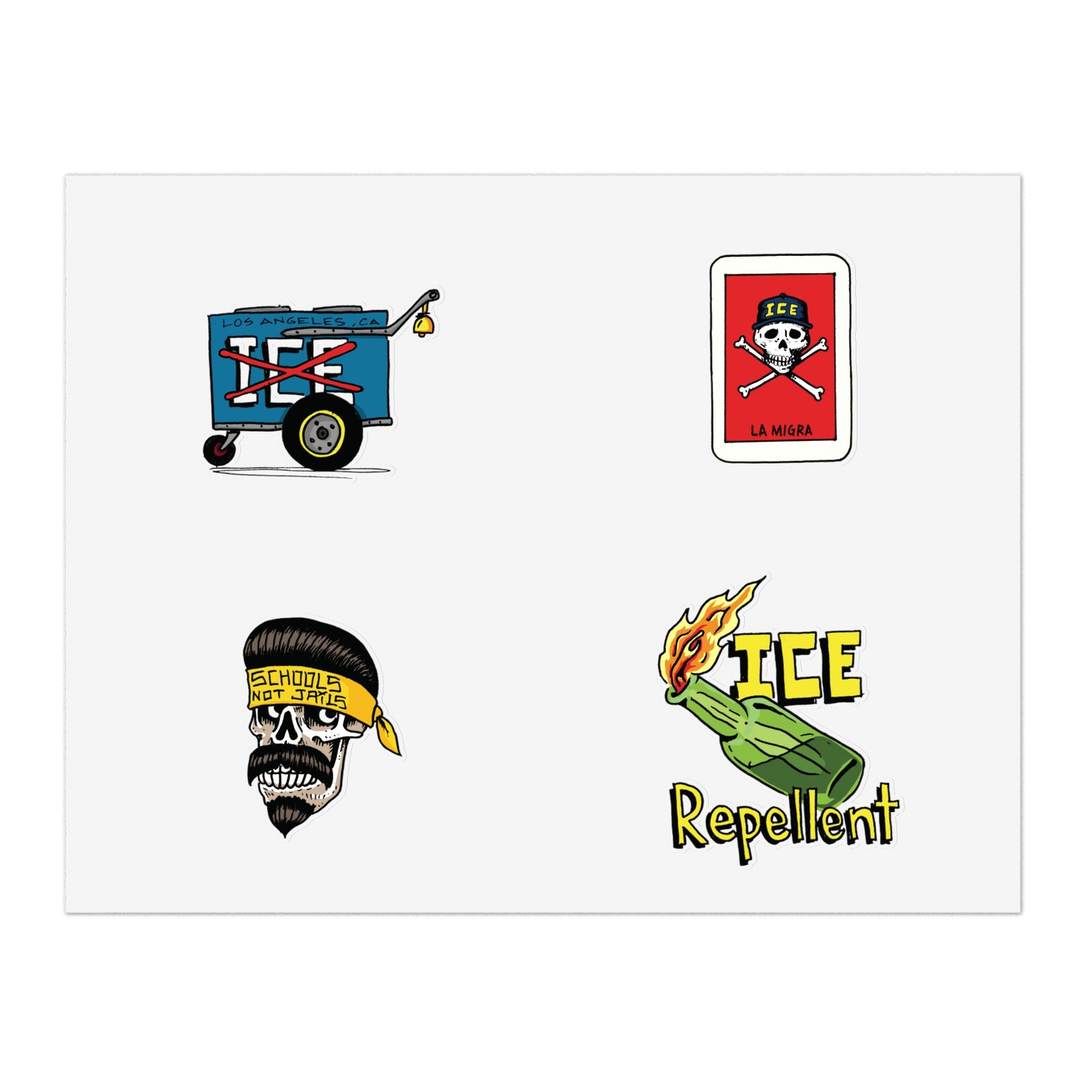 F*** ICE Stickers and Designs