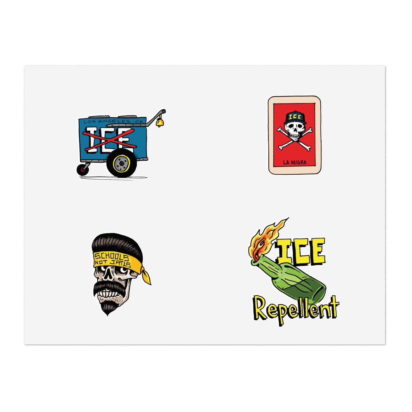 F*** ICE Stickers [Set #1]