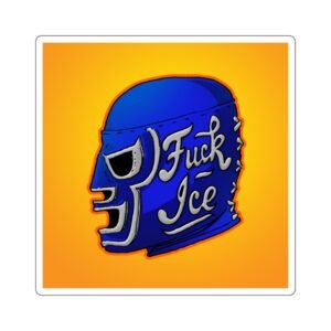 Luchador Square Sticker