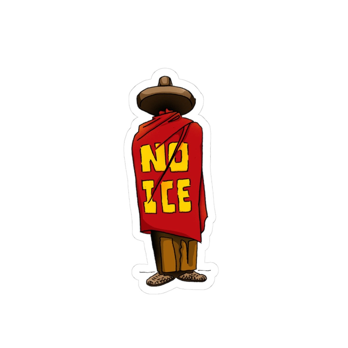 No ICE Sticker
