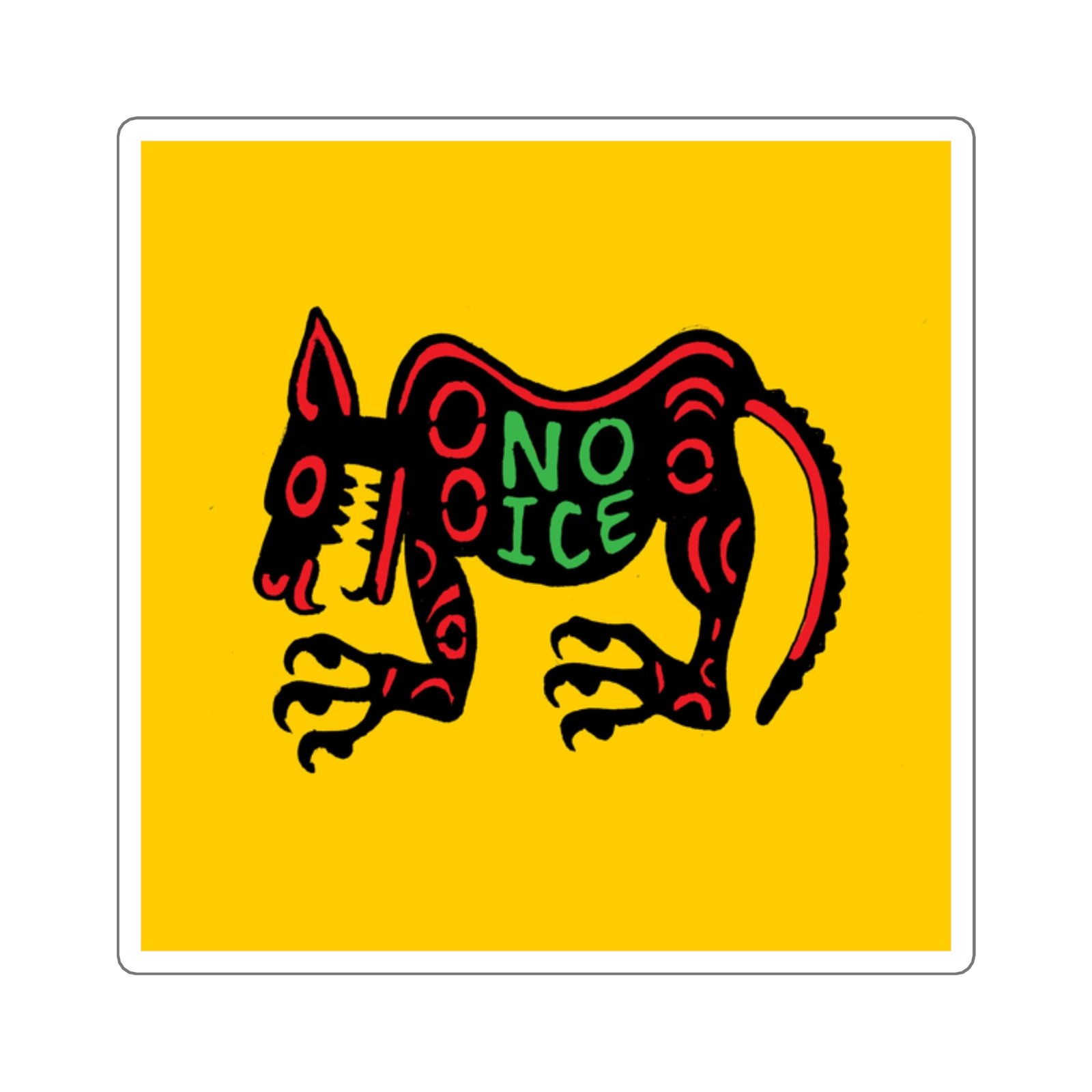 No ICE Sticker