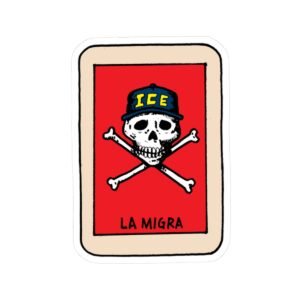 La Migra Kiss-Cut Stickers